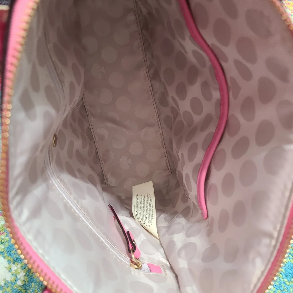 NWOT - Kate Spade Satchel w/Crossbody Strap Pink π - Picture 7 of 15